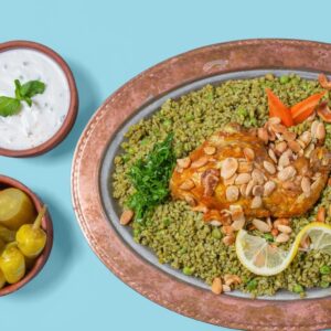 115- Mansaf-Hähnchen Frikeh