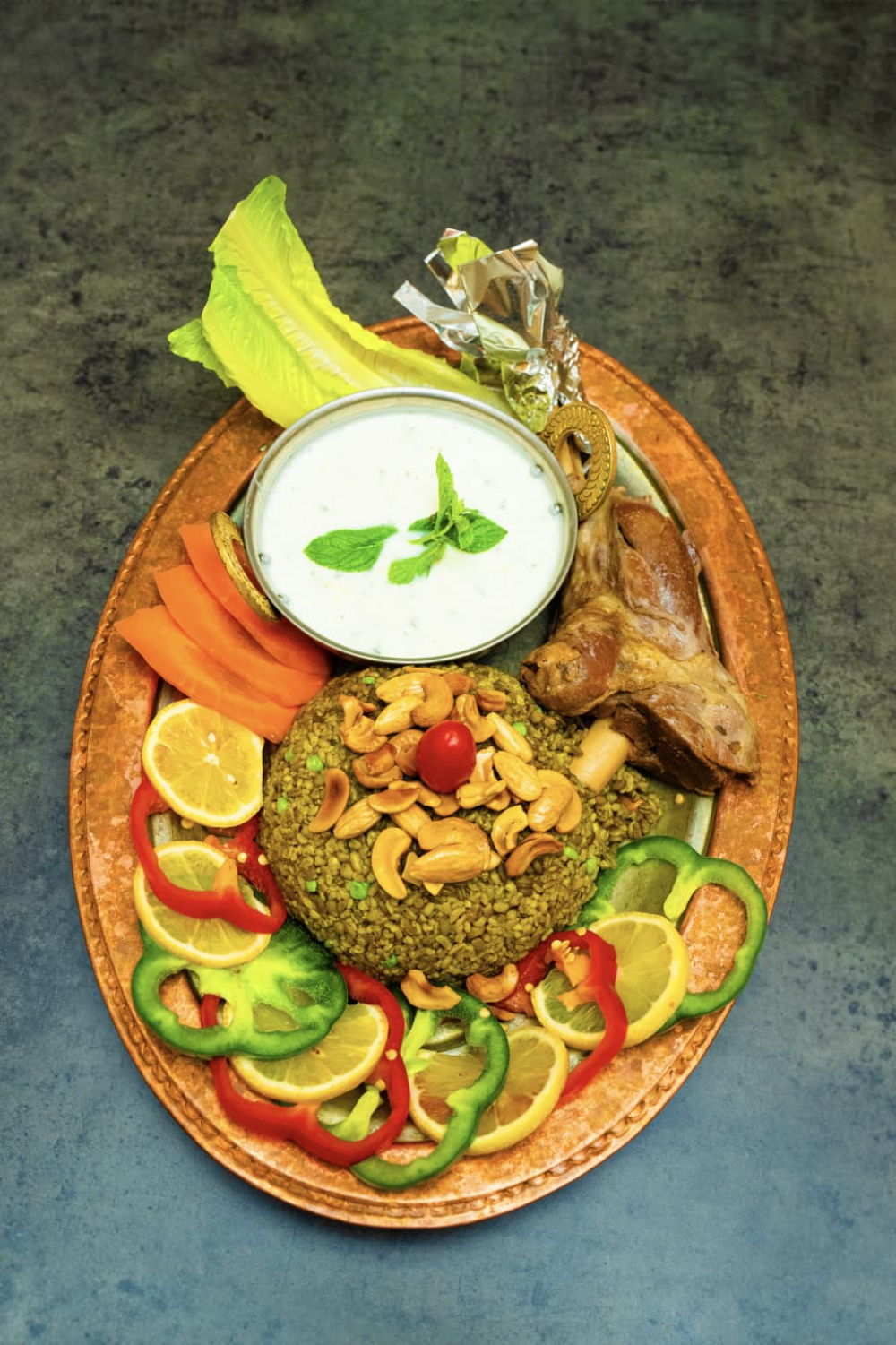114- Mansaf-Fleisch Frikeh (LAM)