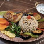118- Mansaf Maqluba mit Hähnchen