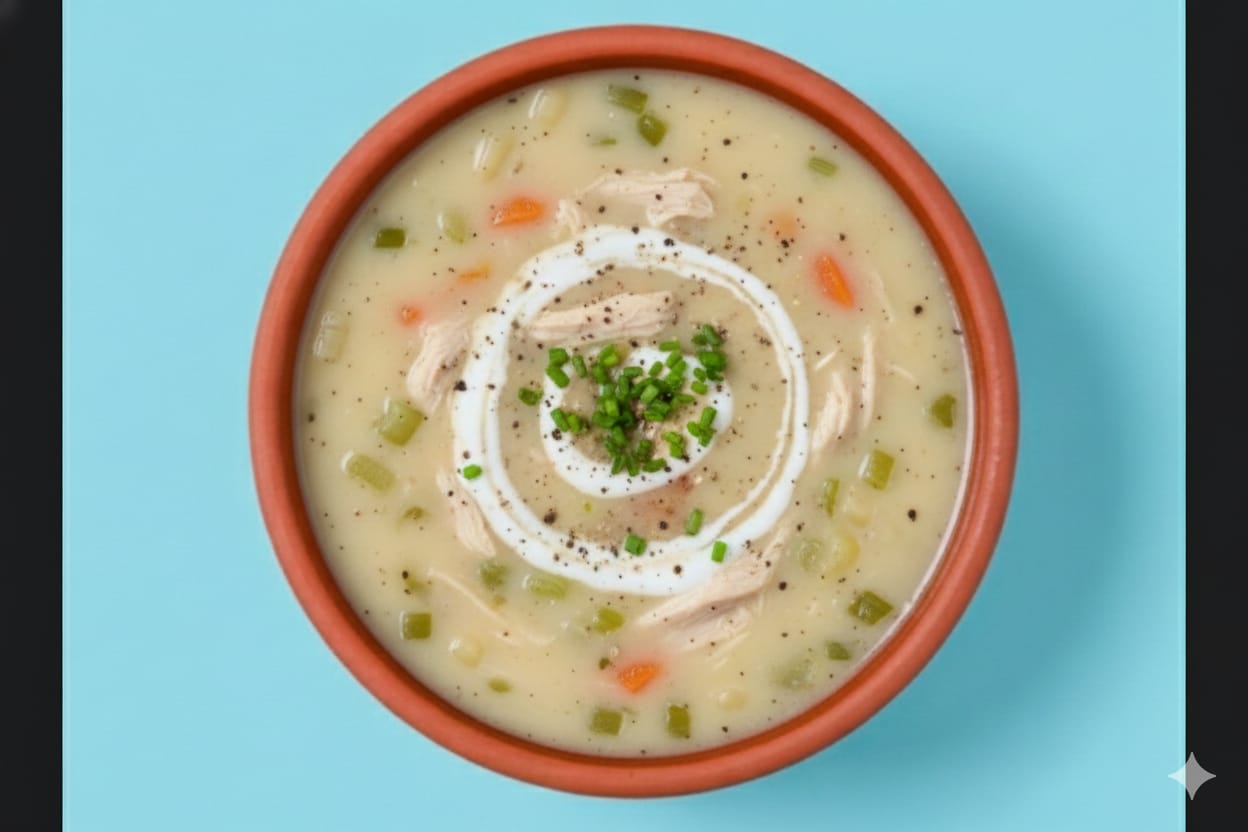 63- Cremige Hähnchensuppe
